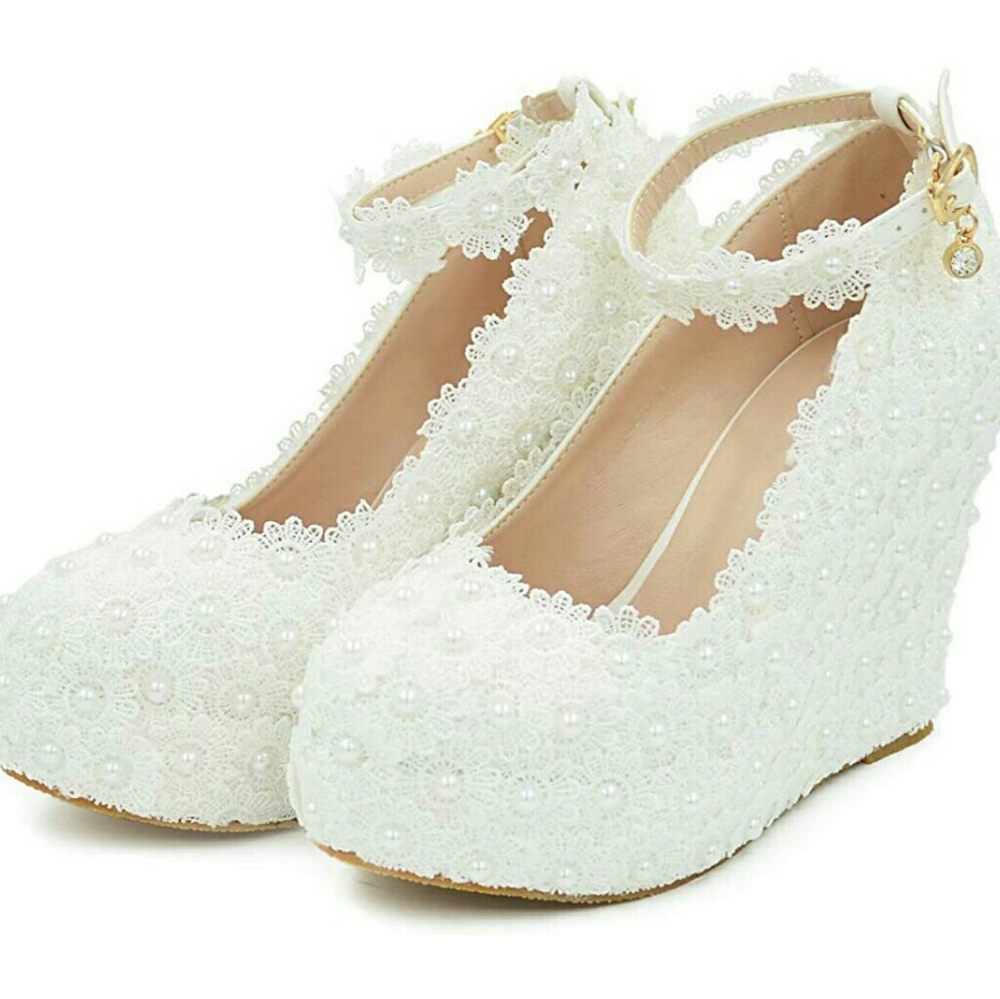 Pearl high heels